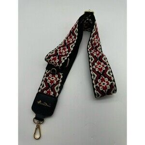 Montana West Red Black Woven Crossbody Purse Replacement Strap Attachment